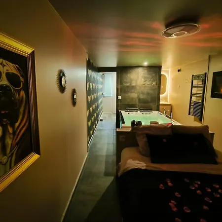 Le Cupidon, Cocon Prive Avec Spa, Sauna, Cinema Netflix Et Jardin Prive